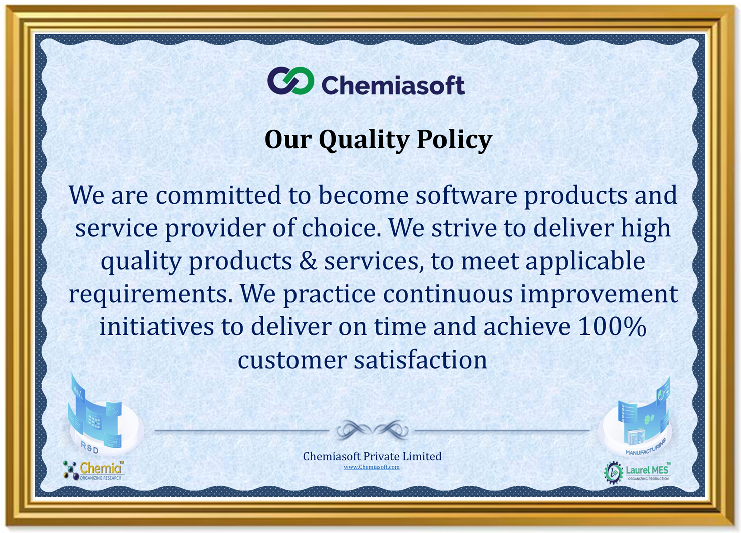 Our Quality Policy